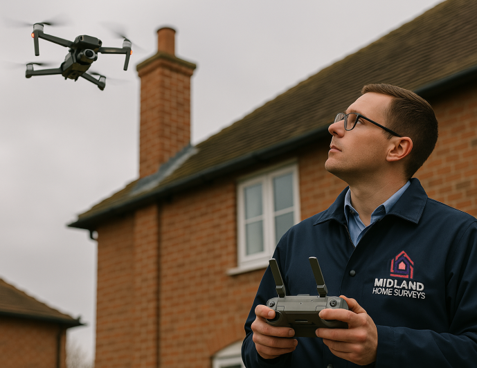 Midland Home Surveys - Drone Roof Survey Midland Home Surveys - Drone Roof Survey